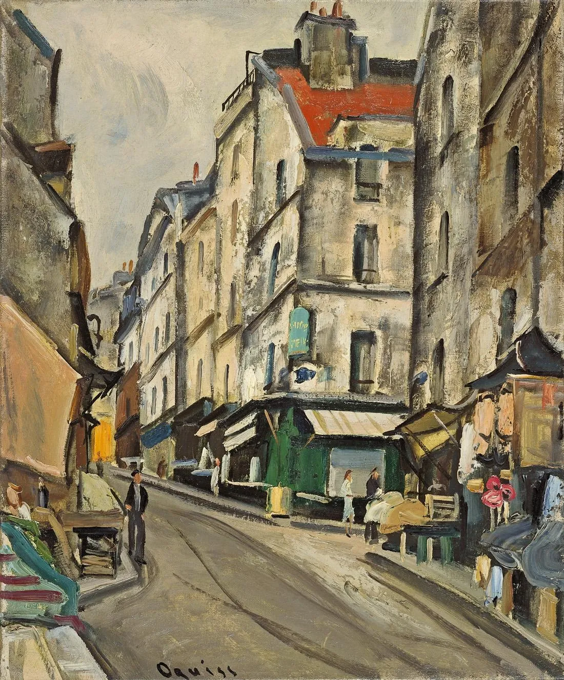 Takanori Oguiss 荻須高徳 | Paris painting | Tutt'Art@ | Pittura